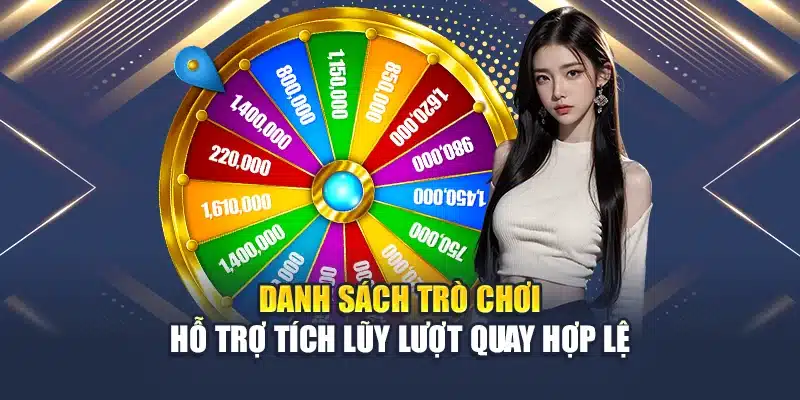 Cơ Hội Bốc Thăm Trúng Thưởng Cực Lớn Tại QH88 Mỗi Ngày 4 Danh sách trò chơi hỗ trợ tích lũy lượt quay hợp lệ