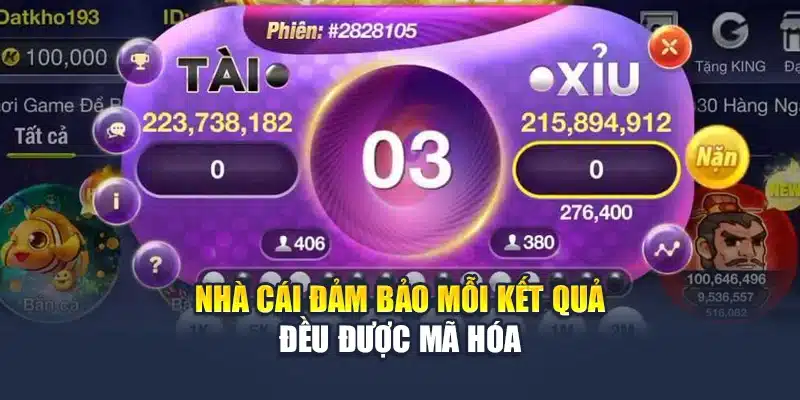 Tài Xỉu MD5 QH88 Minh Bạch Hóa Kết Quả Từng Ván Cược 2 Nhà cái đảm bảo mỗi kết quả đều được mã hóa