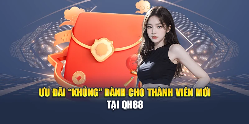 Tổng Hợp Các Ưu Đãi Vàng Dành Cho Thành Viên Mới QH88 2 Ưu đãi “khủng” dành cho thành viên mới tại QH88